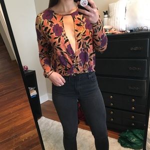 Silence + Noise Open Front Shirt